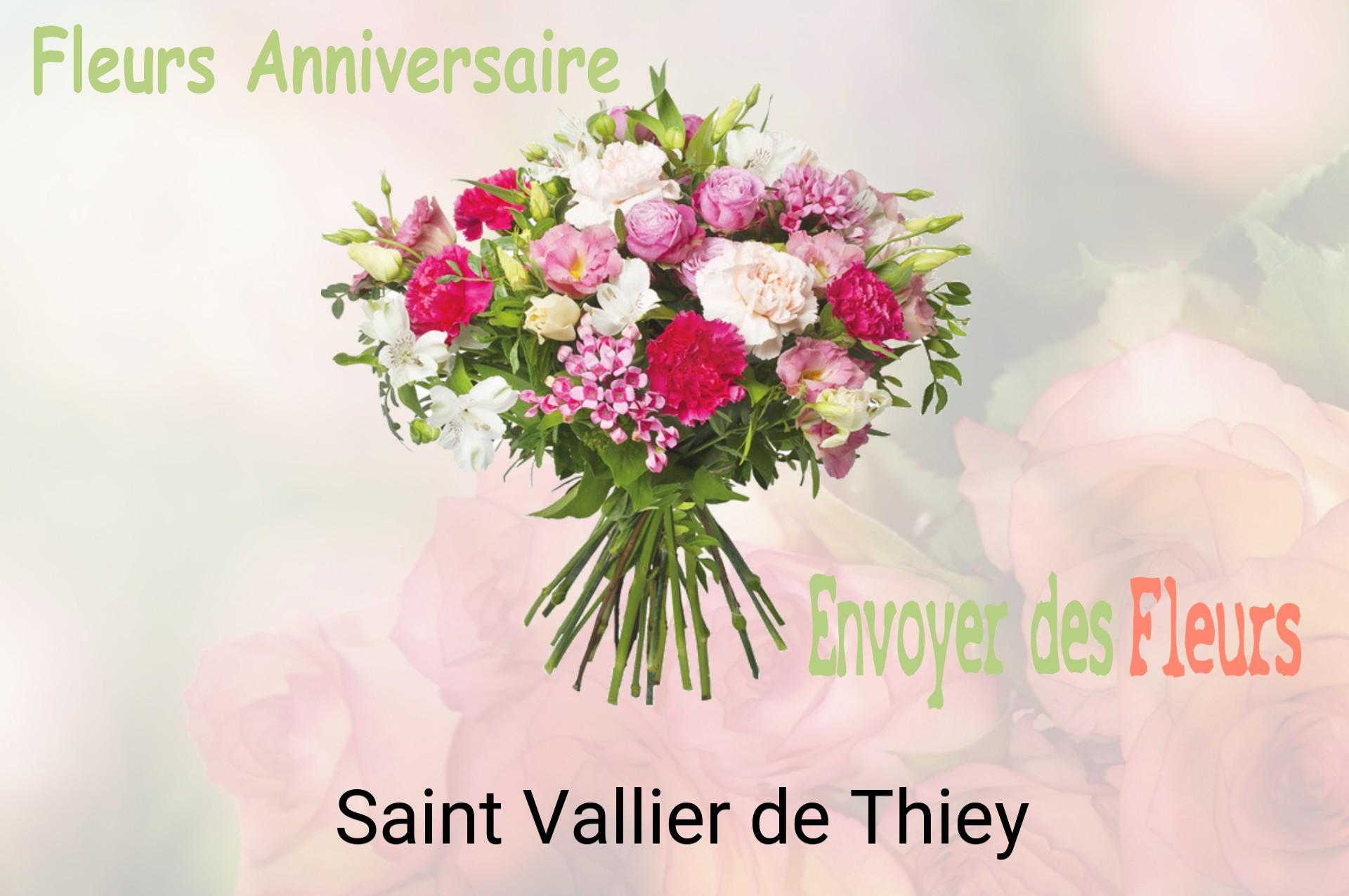 Bouquet de fleurs d’anniversaire livré à Saint-Vallier-de-Thiey